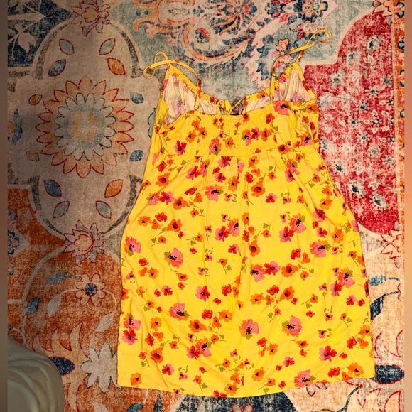 Wild Fable Yellow Flower Dress - Picture 4 of 4